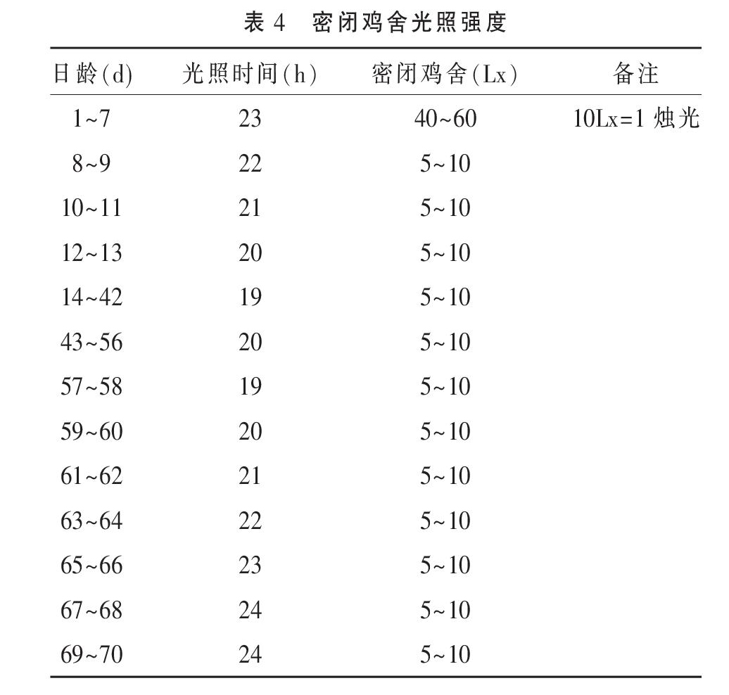 海扬黄鸡商品代饲养管理重点