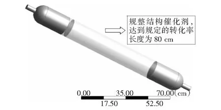 基于CFX的规整催化剂甲烷化反应器流场模拟与结构优化